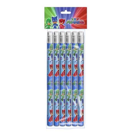 PJ Masks Pencils (Set of 6) £1.99